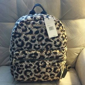 NWT Betsey Johnson leopard backpack